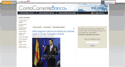 Desktop Screenshot of contocorrentebanca.it