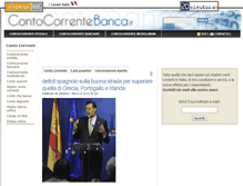 Tablet Screenshot of contocorrentebanca.it